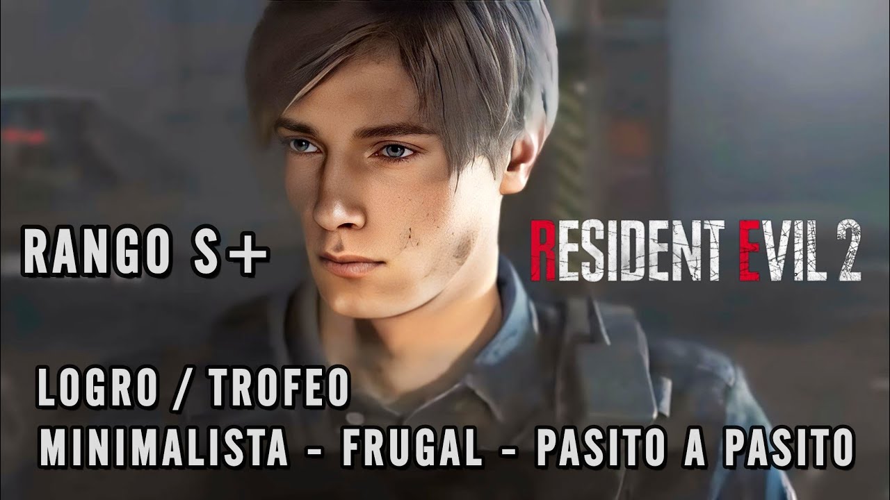 Resident Evil 2 Remake Logro - Trofeo Minimalista, Frugal, Pasito a Pasito (14.000 pasos) | Rango S+