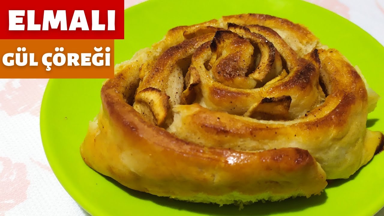 ELMALI GÜL ÇÖREĞİ TARİFİ ✅ Elmalı Gül Çöreği Nasıl Yapılır ? ✅ Tatlı Tarifleri