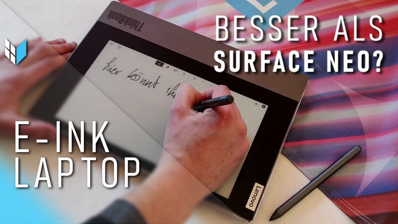 Lenovo ThinkBook Plus: Besser als das Surface Neo (Hands-On Review Deutsch)