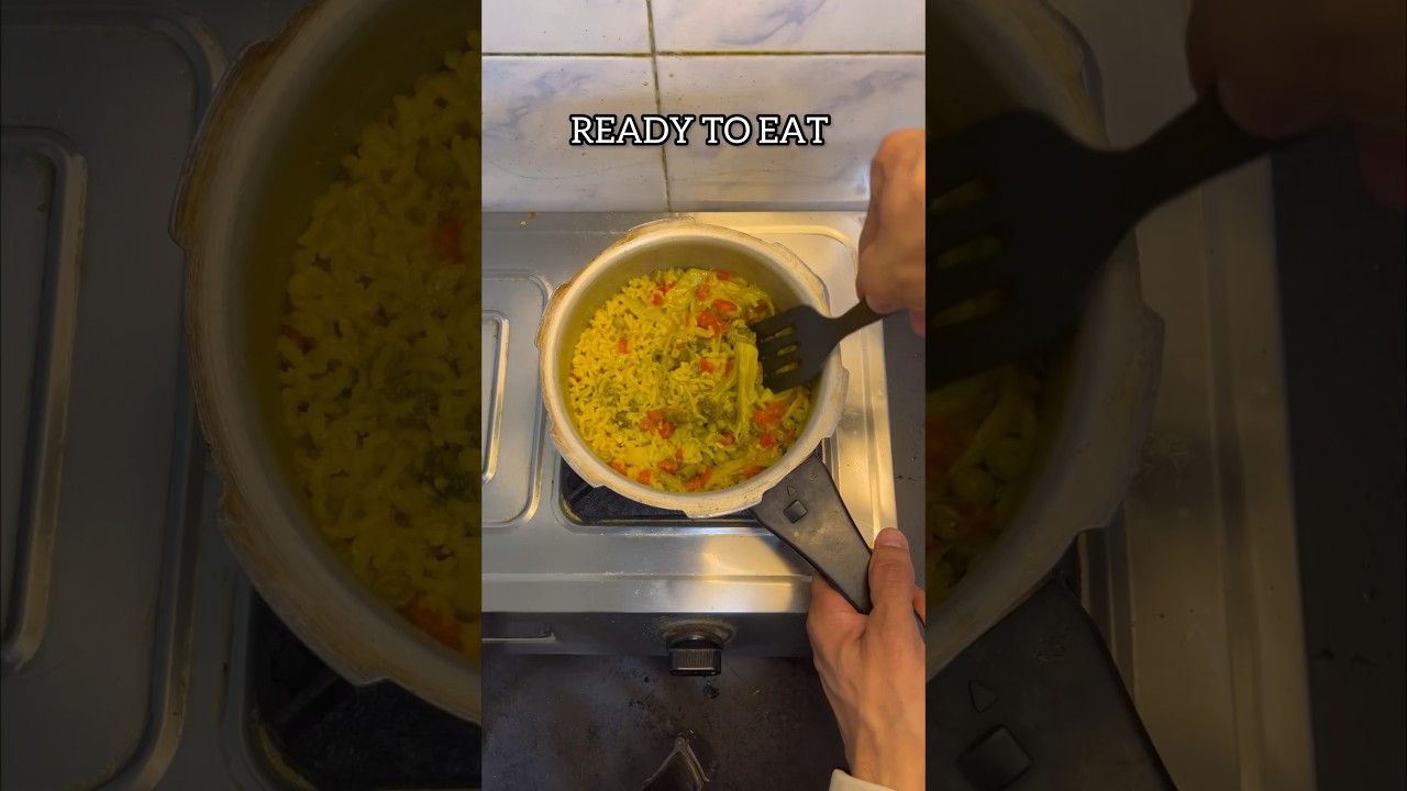 VEGETABLE RICE✅ #fatloss #recipe #fitness #helathyfood #diet #vlog #shorts #bodybuilding #weightloss