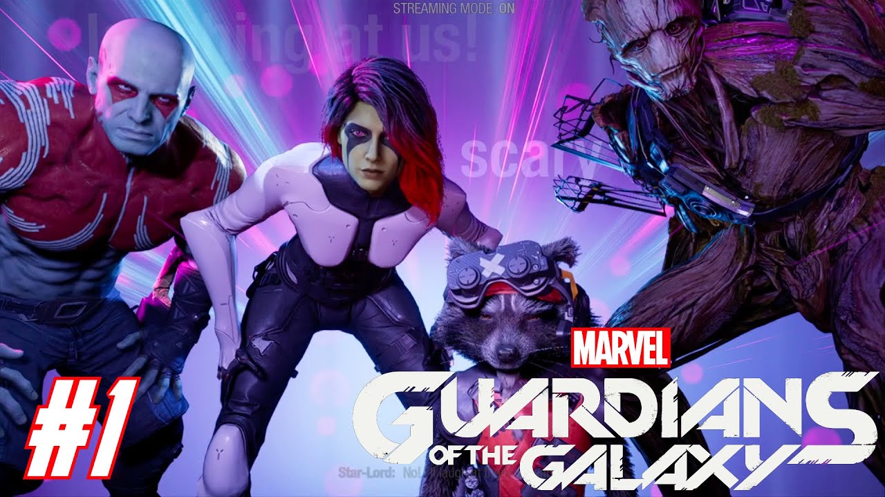 The Guardians Of The Freaking Galaxy | Marvel Guardians Of The Galaxy Part 1 | RandomJosh Plays