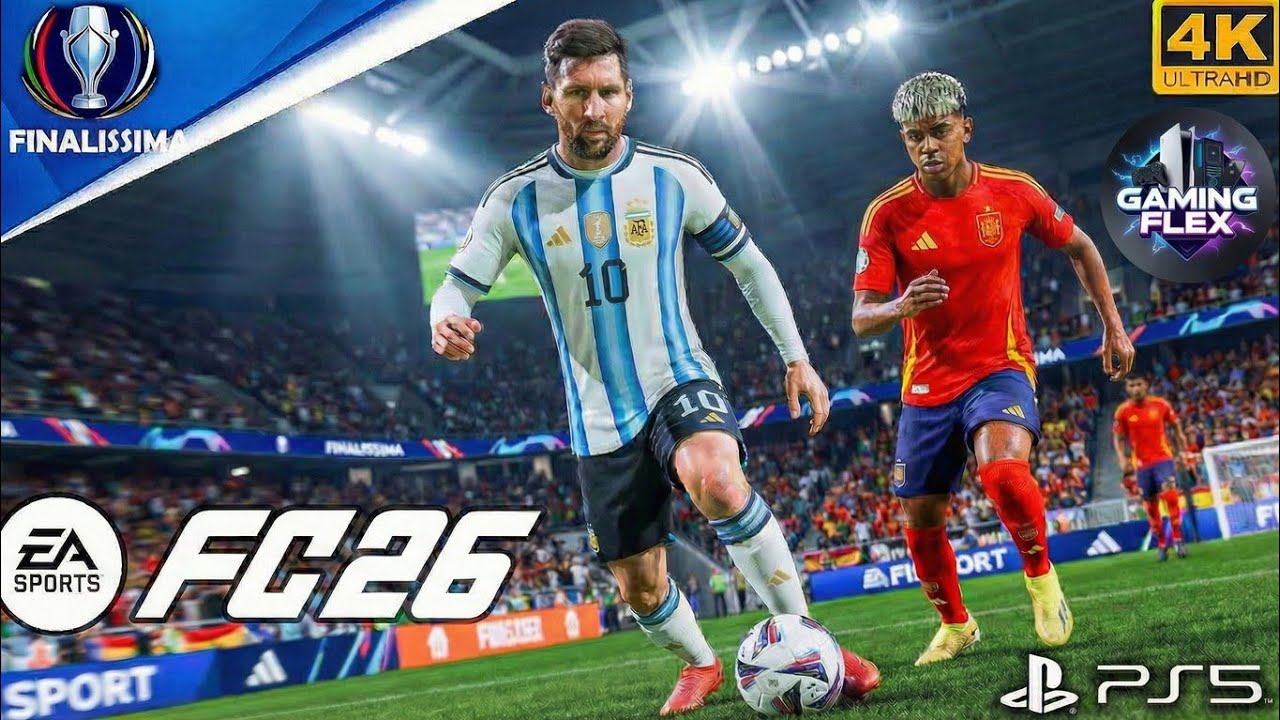FC 26 - Argentina Vs Spain - FINALISSIMA 2026 Full Match - PS5 [4K60] 🔥🎮
