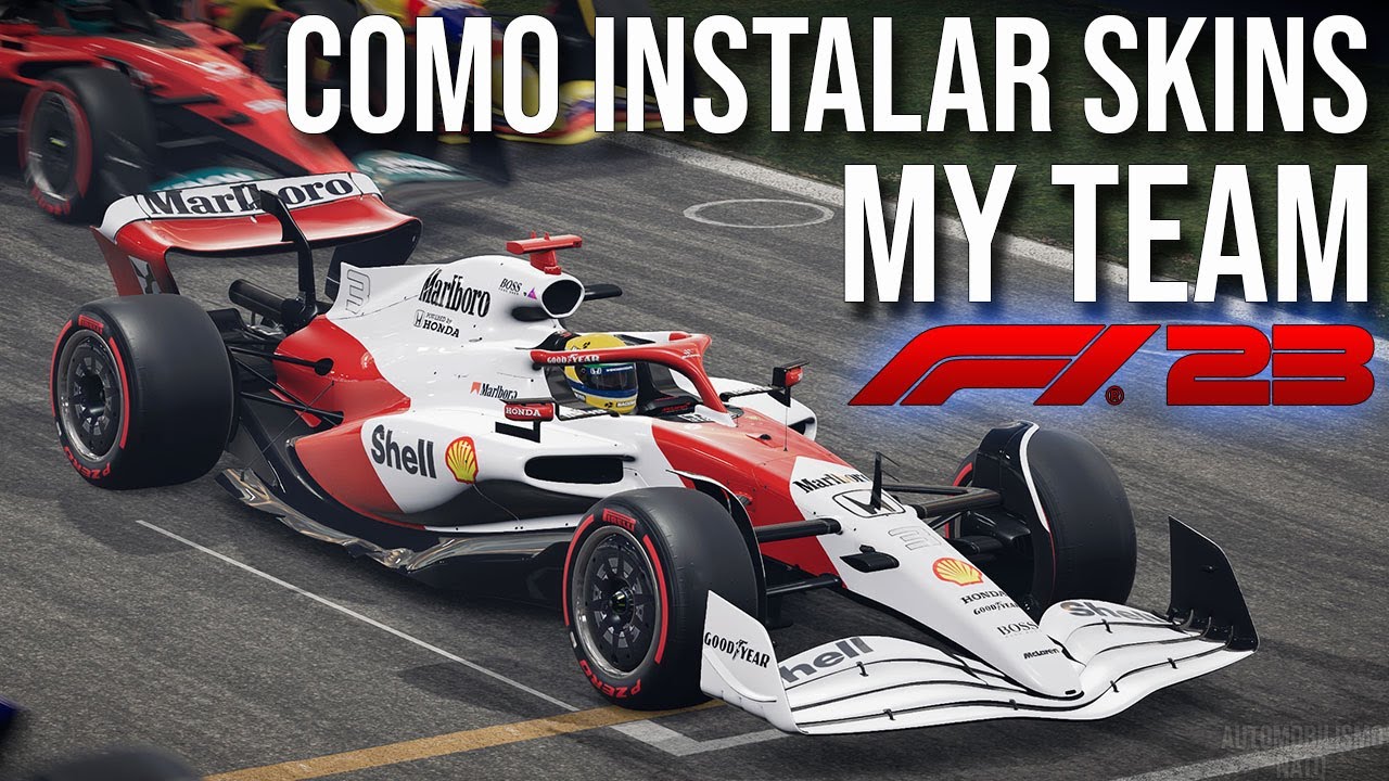 Tutorial Completo de como Colocar Skins no Modo Myteam no F1 23! [PASSO A PASSO]