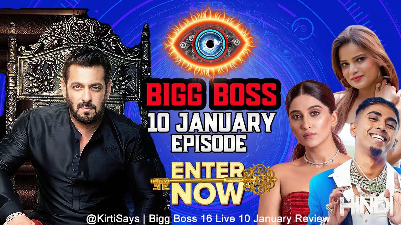 BIGG BOSS 16 Full Episode Today 10 January 2023 | Bigg Boss 16 LIVE Review Day 102