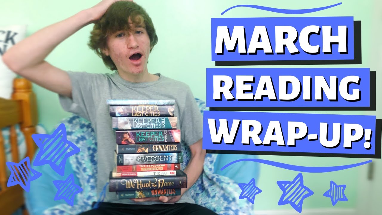I READ 5000 PAGES IN MARCH!!! March Reading Wrap Up (2020)!