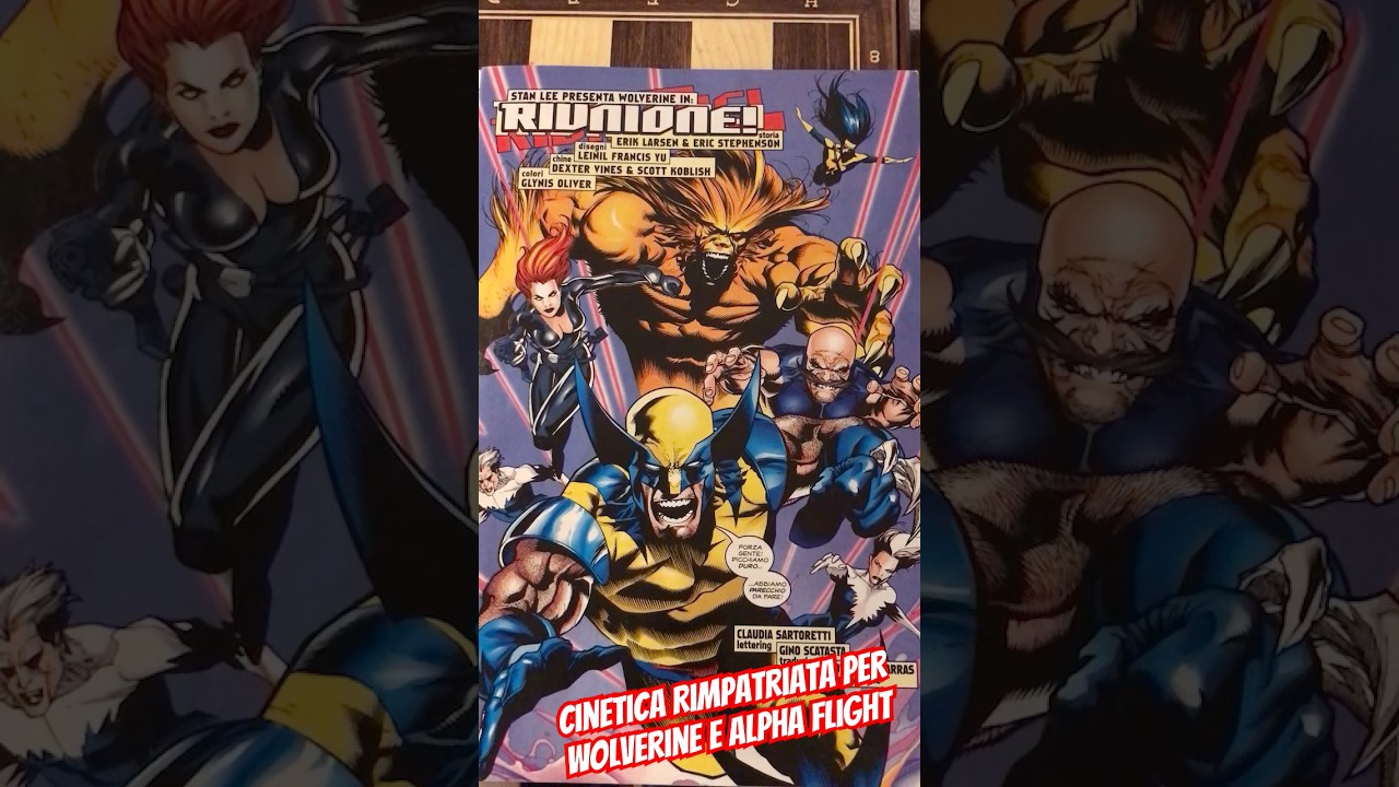 📸 𝑰𝒔𝒕𝒂𝒏𝒕𝒂𝒏𝒆𝒆 𝑽𝒆𝒕𝒖𝒔𝒕𝒆 🎞 Rimpatriata esplosiva per Wolverine e Alpha Flight 