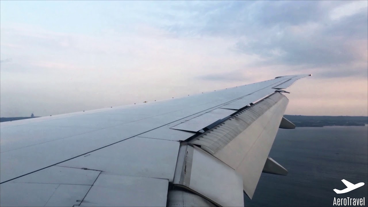 QATAR AIRWAYS BOEING 777-300 SMOOTH EVENING LANDING AT DENPASAR (BALI) QR 962 FullHD 60fps