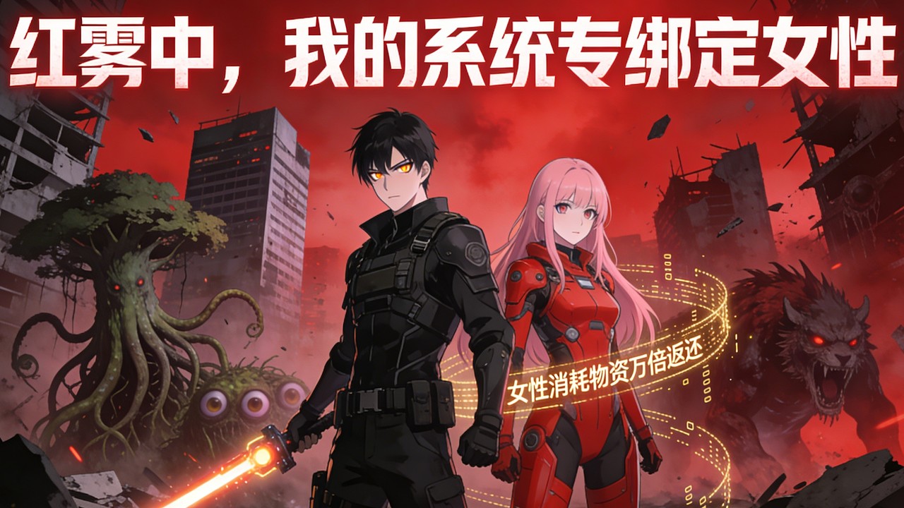 【FULL】🔥《紅霧中，我的系統專綁定女性》別人末世求生，我靠“返還系統”建城。 女性成員越多，我的物資越無限，實力越恐怖，終成末日唯一神話#動畫#逆襲#小說#動畫#漫剧#智绘
