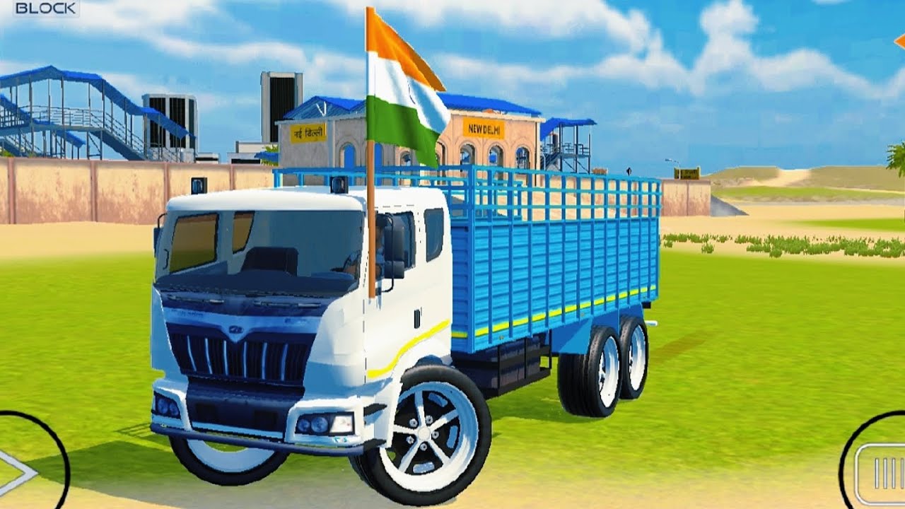 Truck + Scorpio + DJ Pickup + Mahindra Truck + Range Rover |  Gameplay | Indian Vehicle Simulator 3D