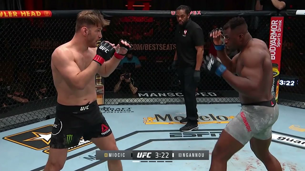 Stipe Miocic vs Francis Ngannou 2 Highlights