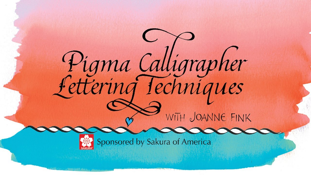 Hand Lettering & Calligraphy Techniques by Joanne Fink