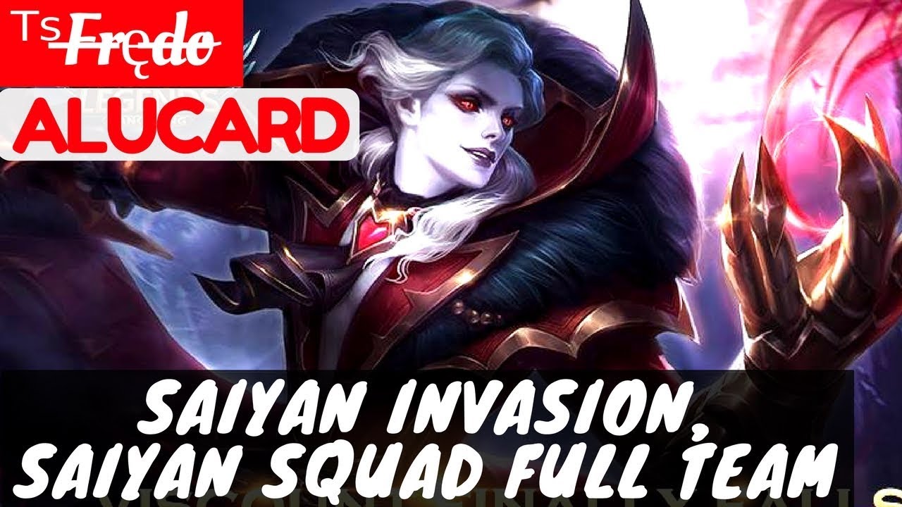 Saiyan Invasion, Saiyan Squad Full Team [Alucard Fredo] | ᵀˢF̶r̶ęd̶o̶ Alucard Gameplay #15