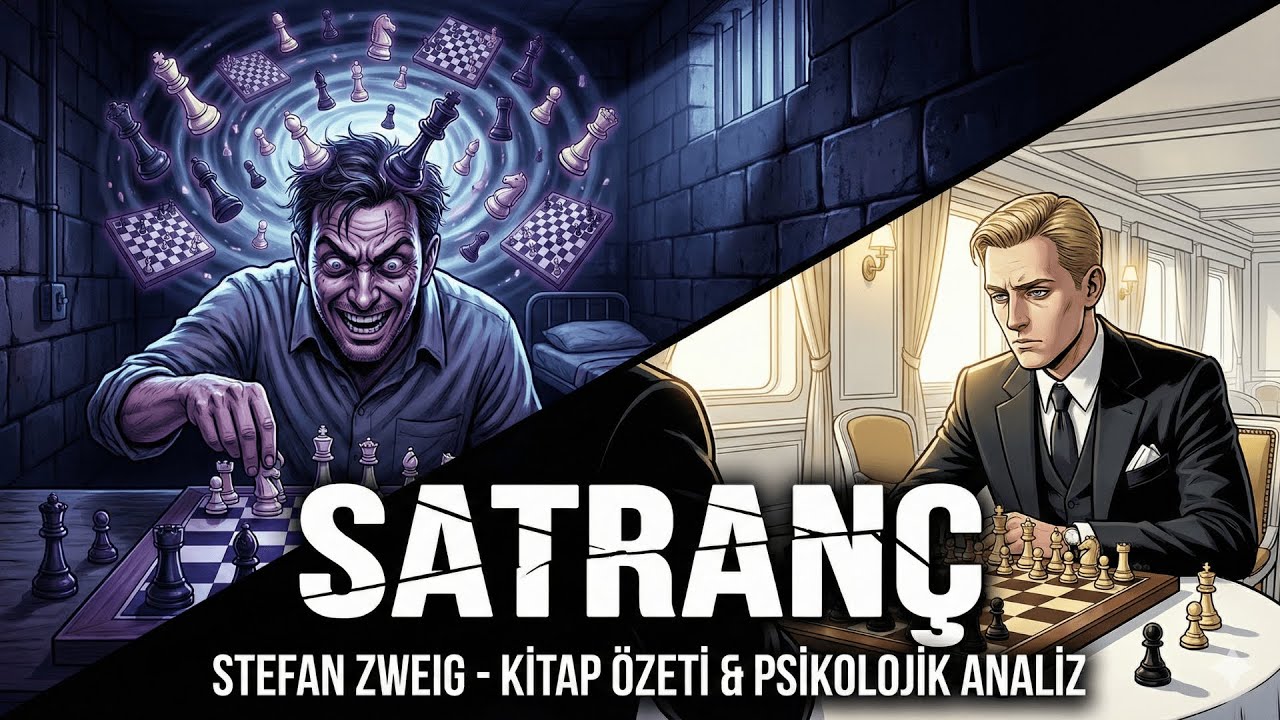 Bir Zihnin Hapishanesi: Satranç - Stefan Zweig | Kitap Özeti ve Psikolojik Analiz