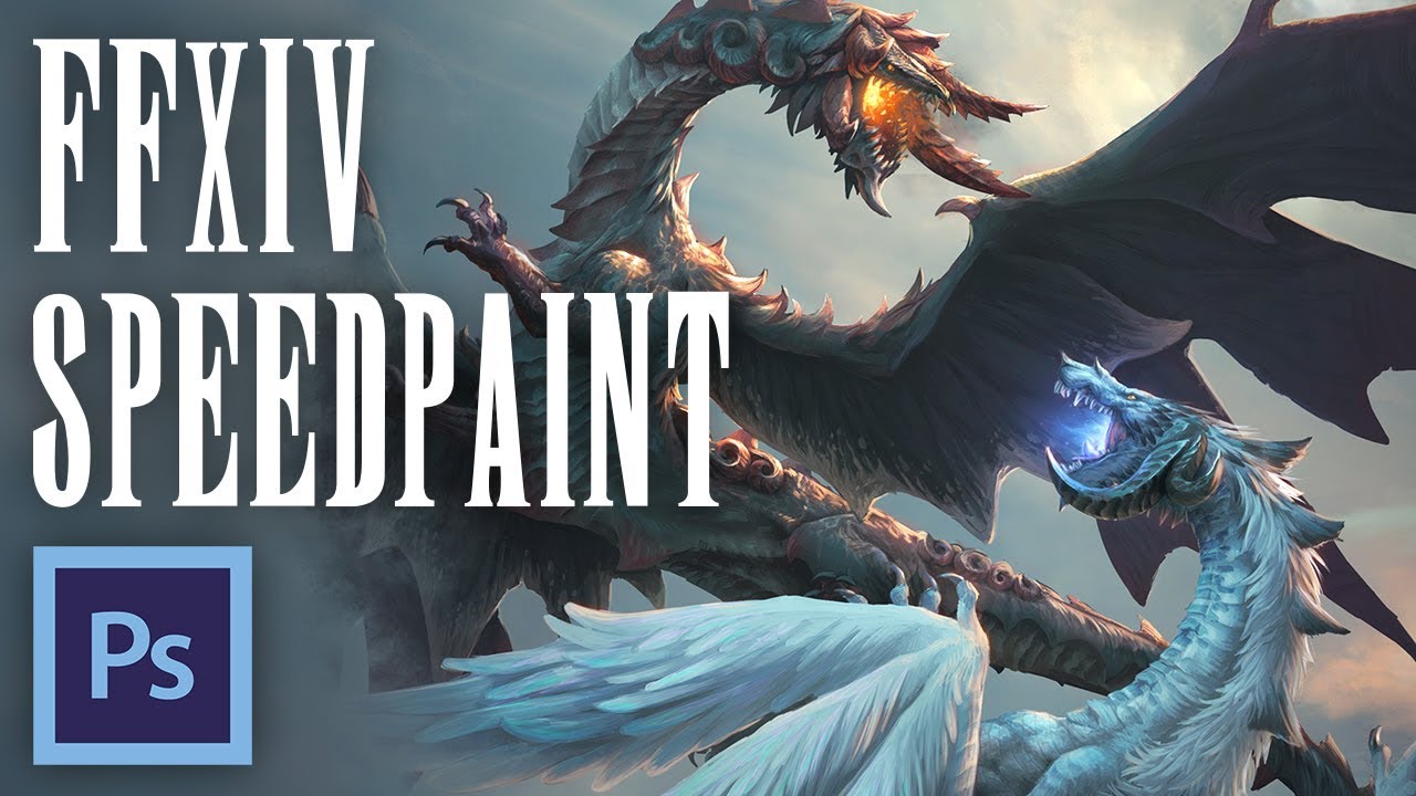 【Speedpaint】Final Fantasy XIV Fan art [EU FanFest contest 2019]