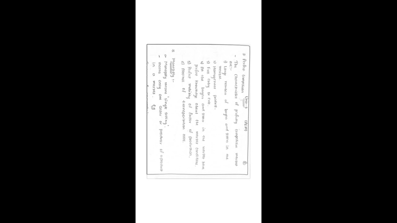 PEM- 3140709 Unit -3 Market and National Income Part-1 by Prof- Ronak Jadav