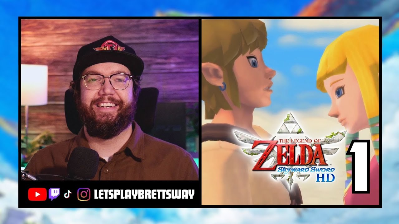 I Finally Started Skyward Sword | First Flight & The Fall (Blind Playthrough)
