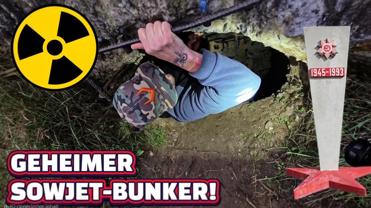 👉 GSSD-BUNKER – Verbotener Lost Place aus dem Kalten Krieg! ☢️