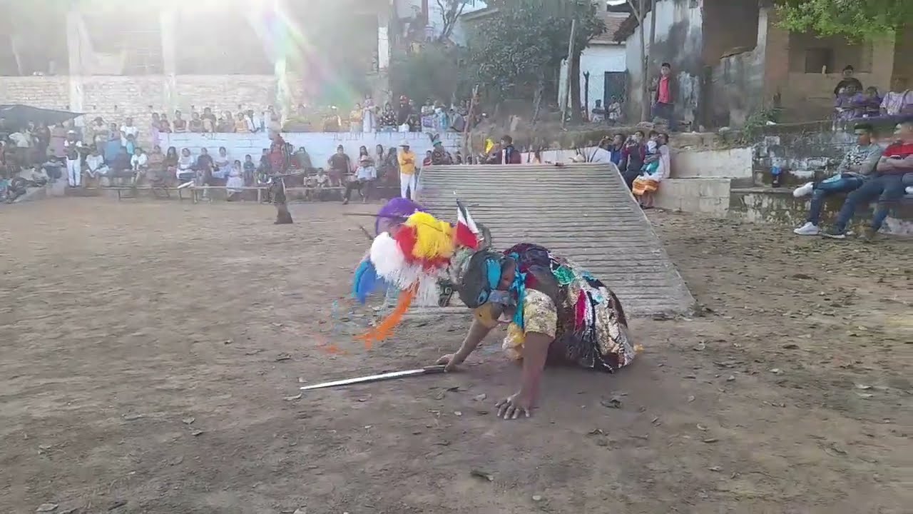 BATALLA DE LA DANZA DE LA CONQUISTA DE COZOYOAPAN,  ENERO 2023 PARTE 4.