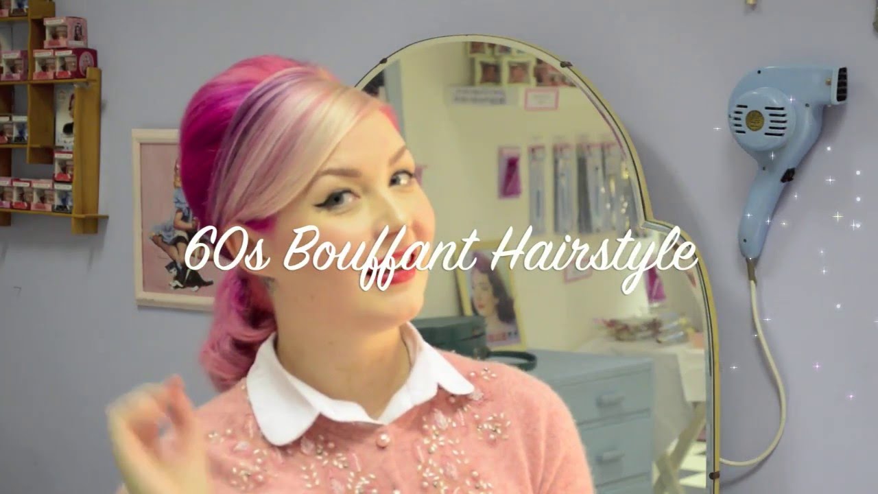 60s Inspired Bouffant Hair Tutorial - With Three Ways To Wear | Diablo Rose
