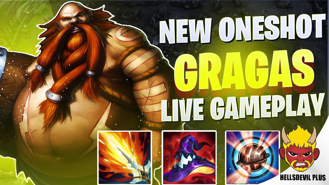 NEW ONESHOT GRAGAS BUILD IS CRAZY - Wild Rift HellsDevil Plus Gameplay