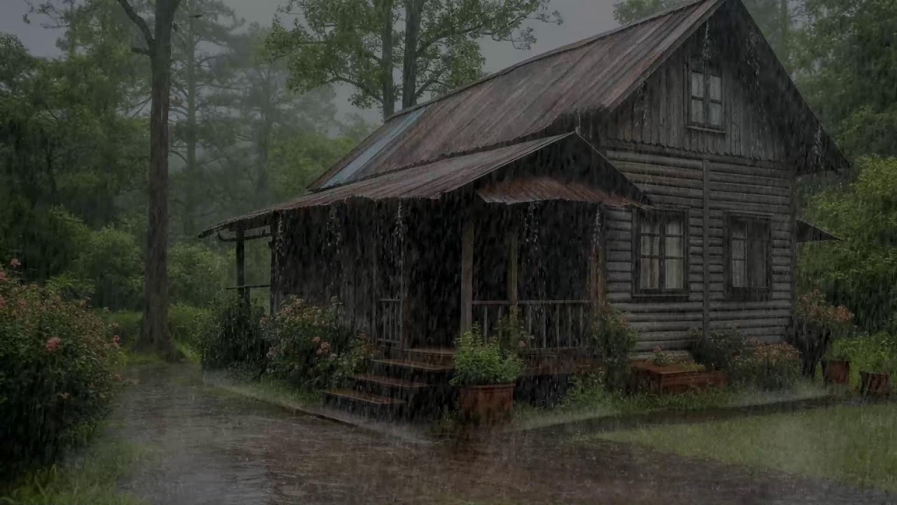 Lascia Andare i Pensieri 🌧️ Suoni di Pioggia per la Calma Interiore e il Sonno 🌿