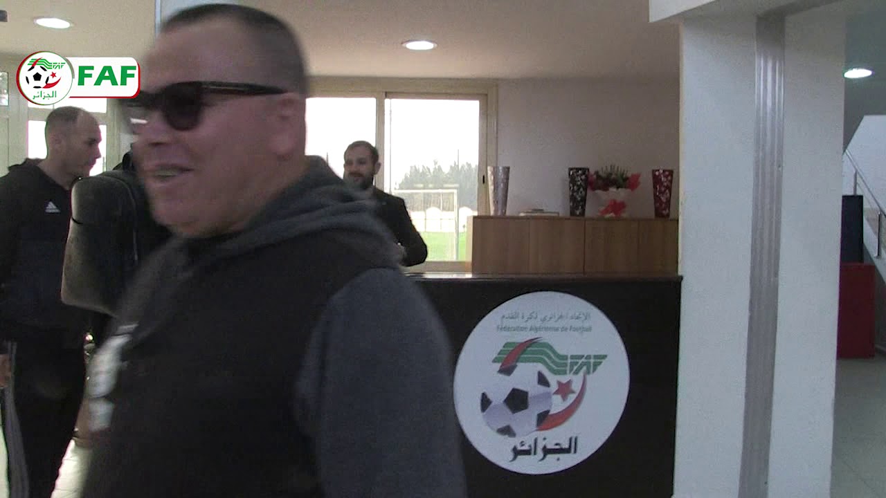 ARRIVEE DES JOUEURS AU CTN SIDI MOUSSA