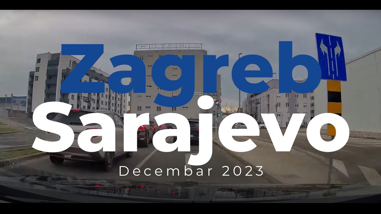 Vožnja: Zagreb - Sarajevo #hyperlapse #ride #dashcam #december #2023 #visitcroatia #visitbosnia #bih