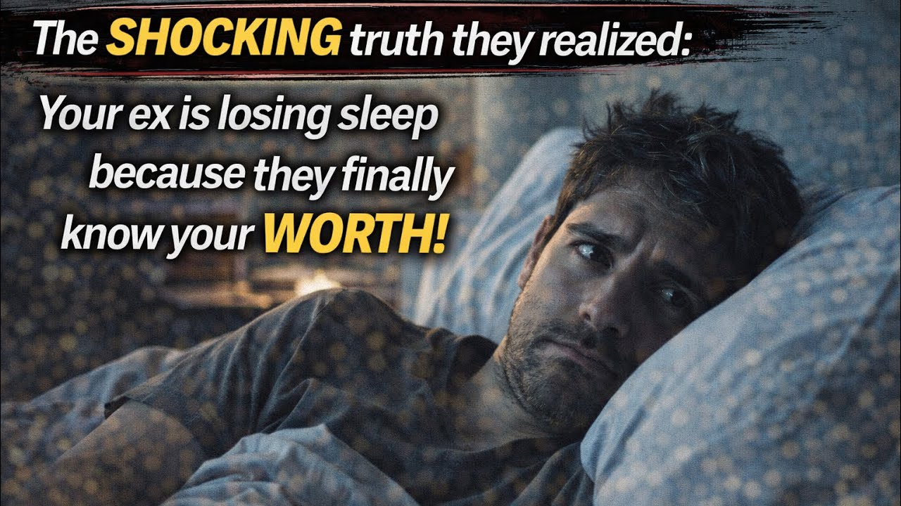 The SHOCKING truth they realized: Your ex is losing sleep because they finally know your WORTH!