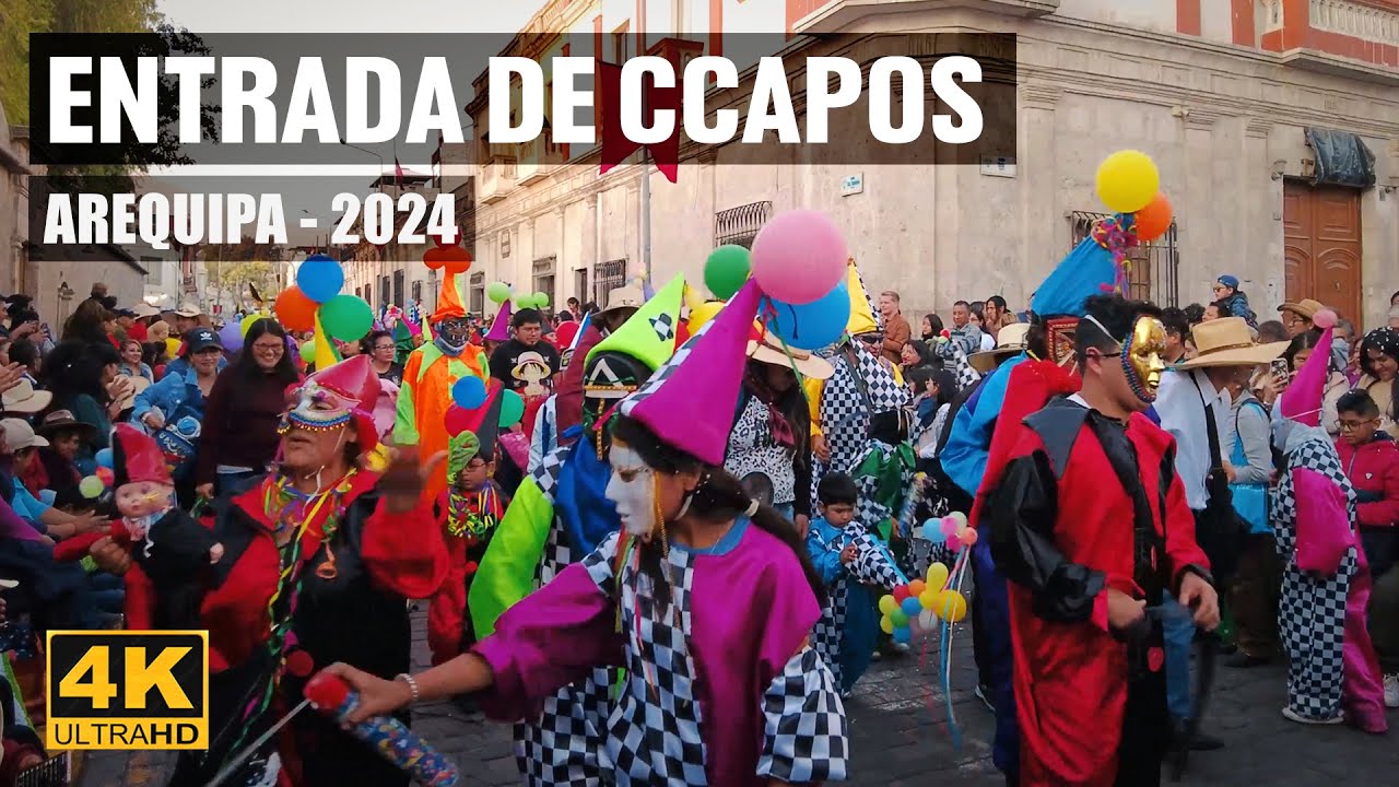 Entrada de CCAPOS Cayma | Arequipa 2024 | 4K