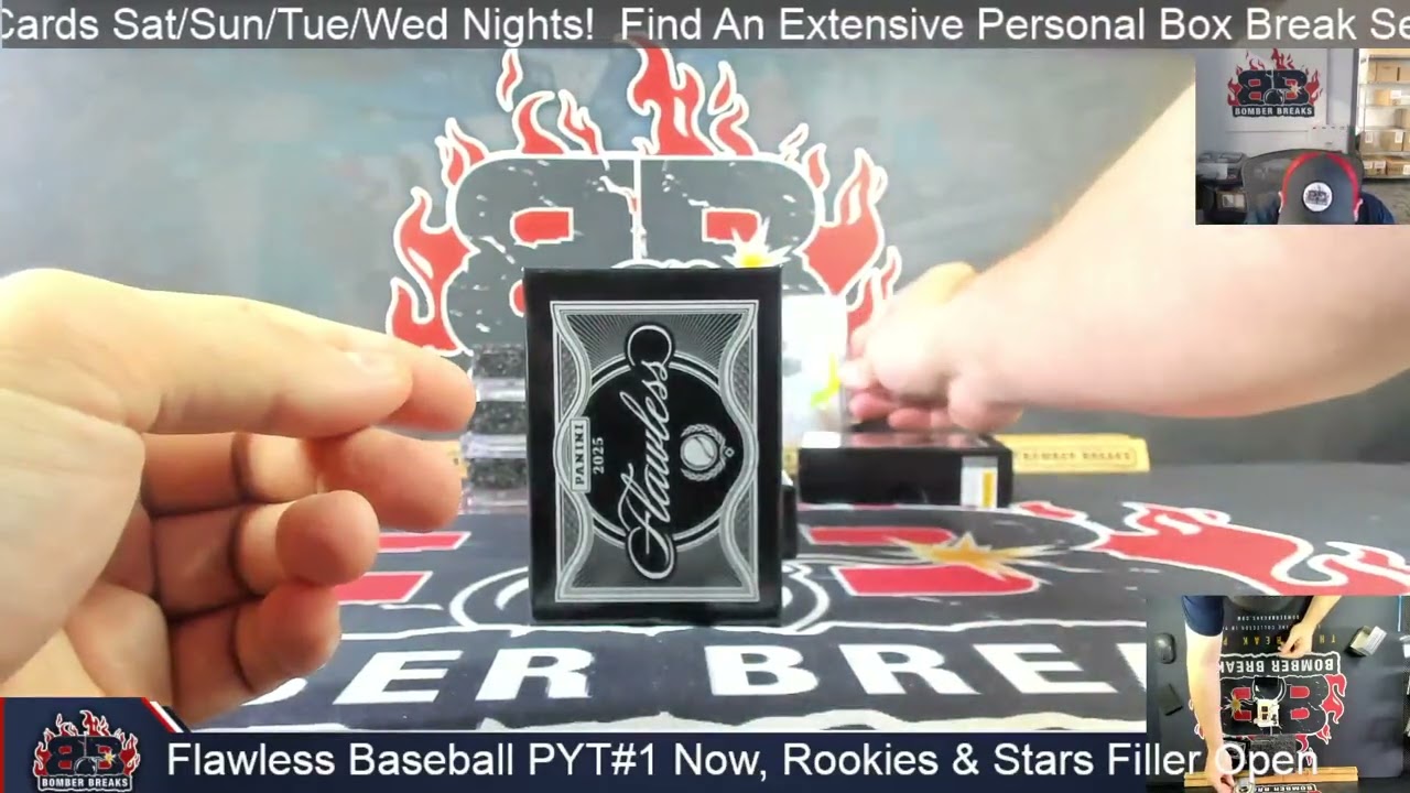 Panini Flawless Baseball 2025: Выберите свою команду #1 Case Break 12 23 25