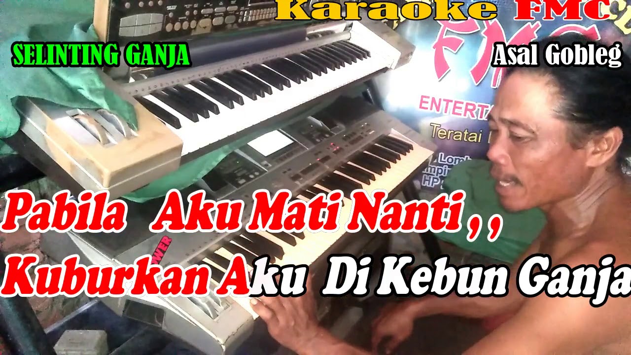 Selinting Ganja Di Tangan By Asal Gobleg | Versi Patam Manual || KARAOKE KN7000 FMC