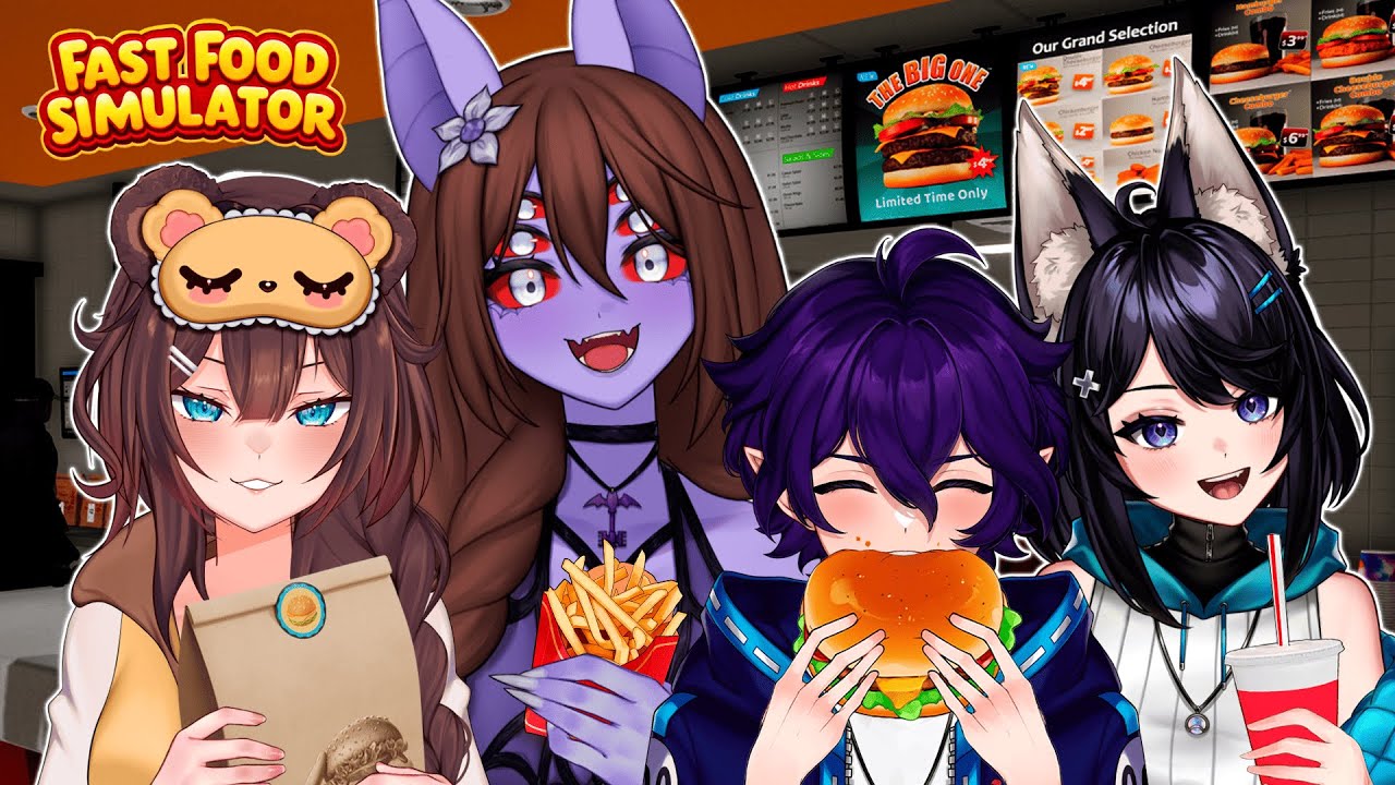 O VERDADEIRO PESADELO NA COZINHA - Fast Food Simulator