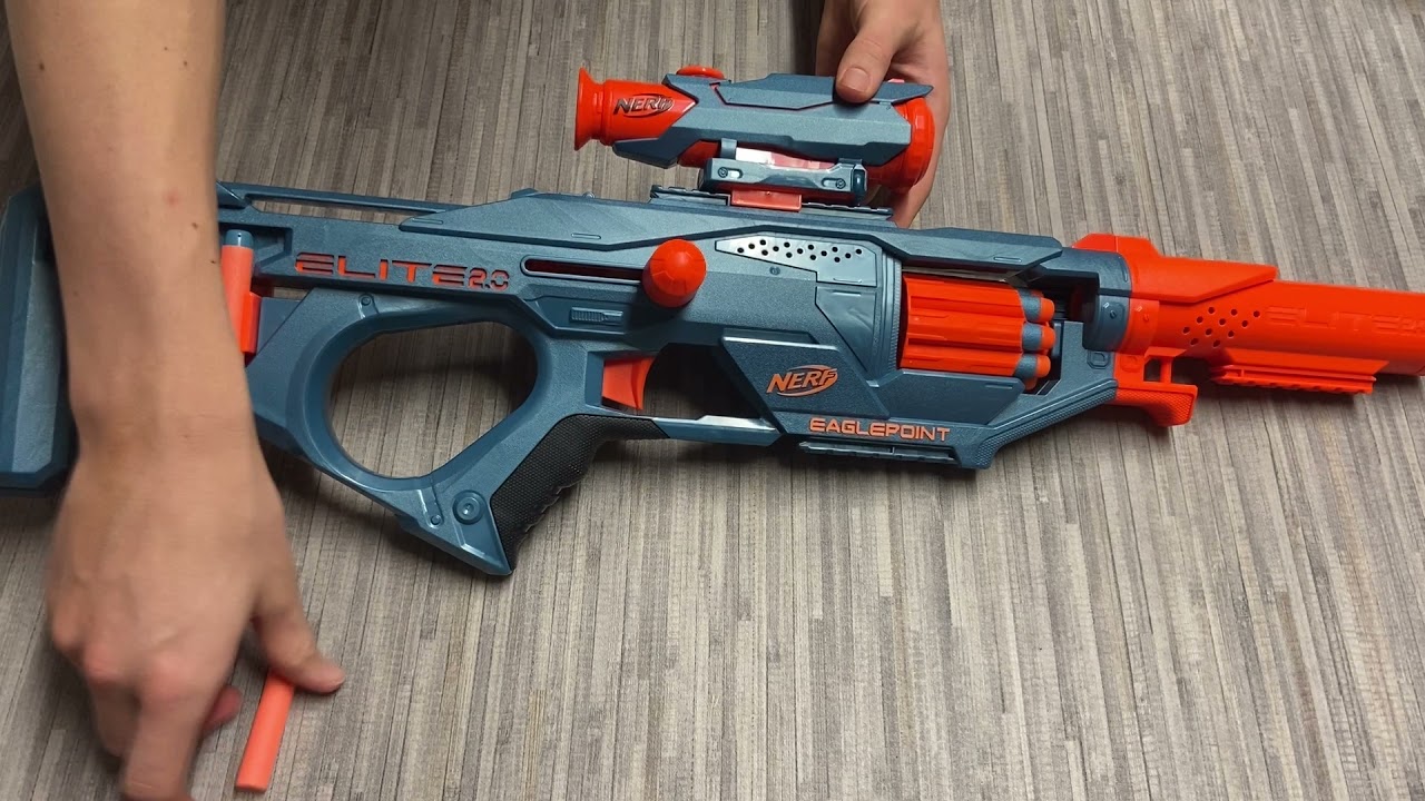 Nerf Elite 2.0 Eaglepoint RD-8 Blaster !REVIEW!