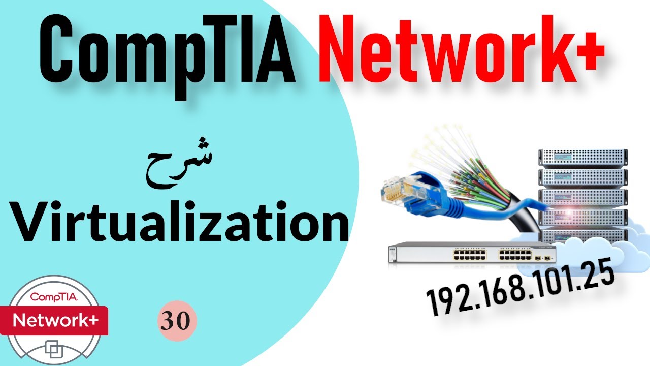 30-CompTIA Network+ | Virtualization شرح