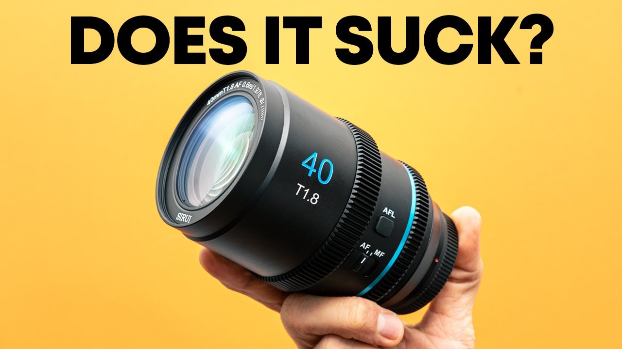 The WORLD’S FIRST Autofocus Anamorphic Lens | Sirui Autofocus Anamorphic
