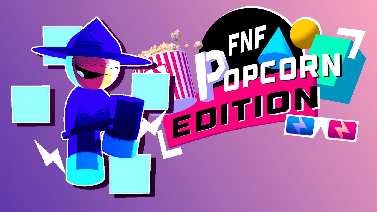 FNF Popcorn Edition: Early Playable Starry & Bambeez Song