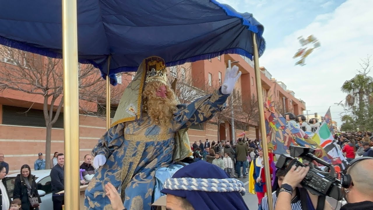 Cabalgata de Reyes Magos. Teatinos - Málaga 2026.