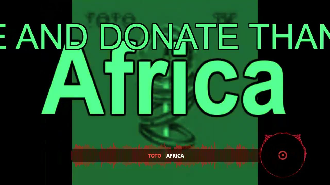 TOTO 🐯Africa🦁  (80's Anthem Sped Up 15 Bpm Pitch Perfect With Lyrics)MAX IT👍😁enjoy