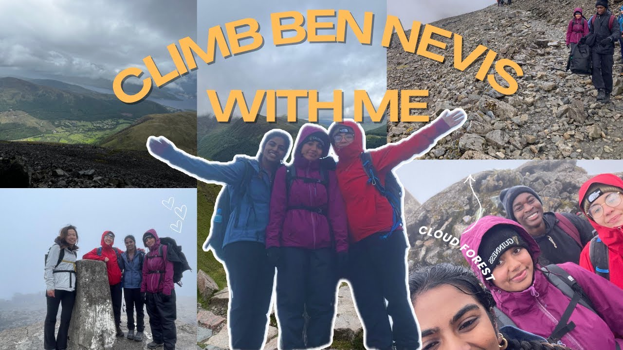 CLIMB BEN NEVIS WITH ME | hostels + what I wore + reviews