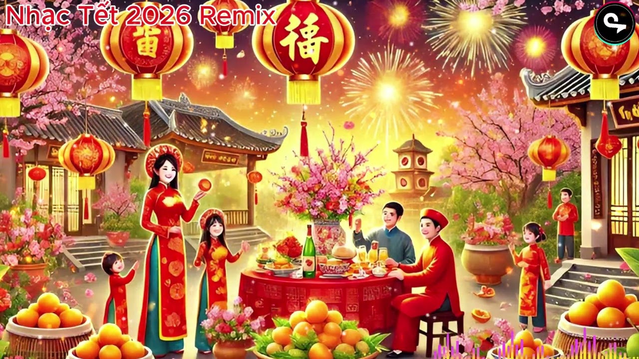 LK Nhạc Xuân 2026 Remix Hay Nhất Nghe Là Thấy Tết - Chào Xuân Bính Ngọ 2026