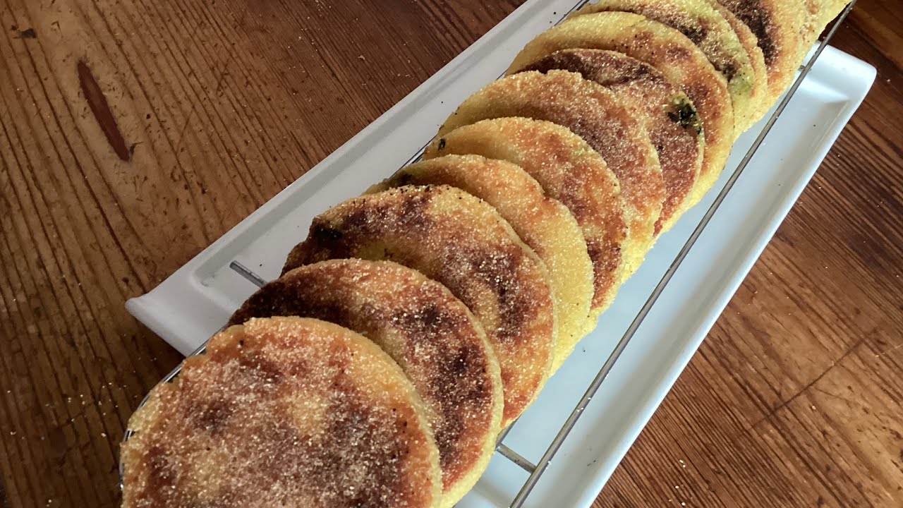 حريشات مالحين بالجبن و السبانخmini harcha au fromage et aux épinards  #