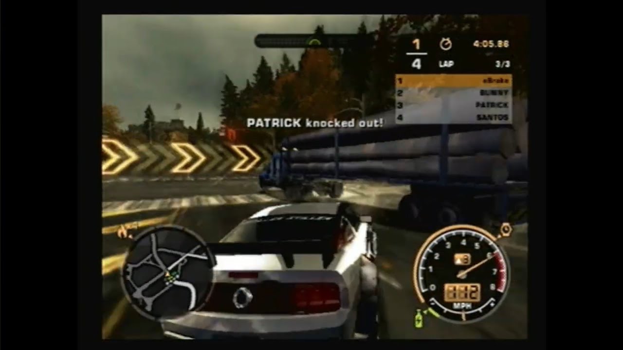 DRIFTING UNDER SEMI! Need for Speed: Most Wanted