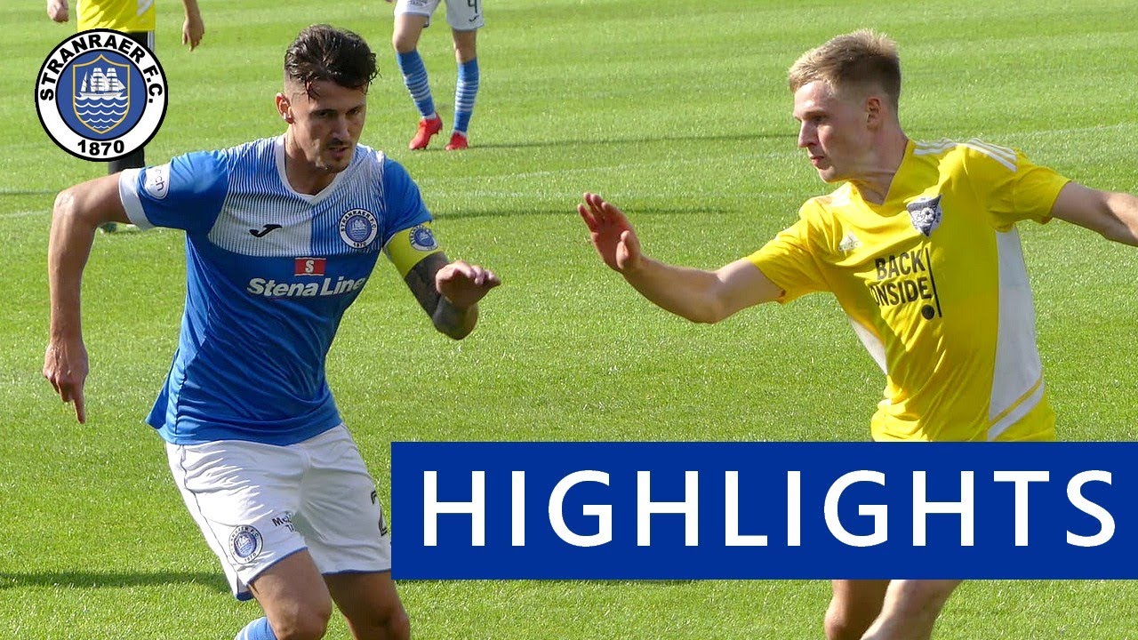 Highlights | Stranraer 2-1 Peterhead, 2 September 2023