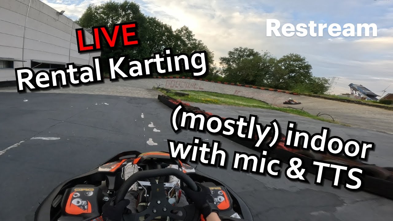 4h Rental Karting Endurance Race, Live From The Driver's Seat, With Mic!