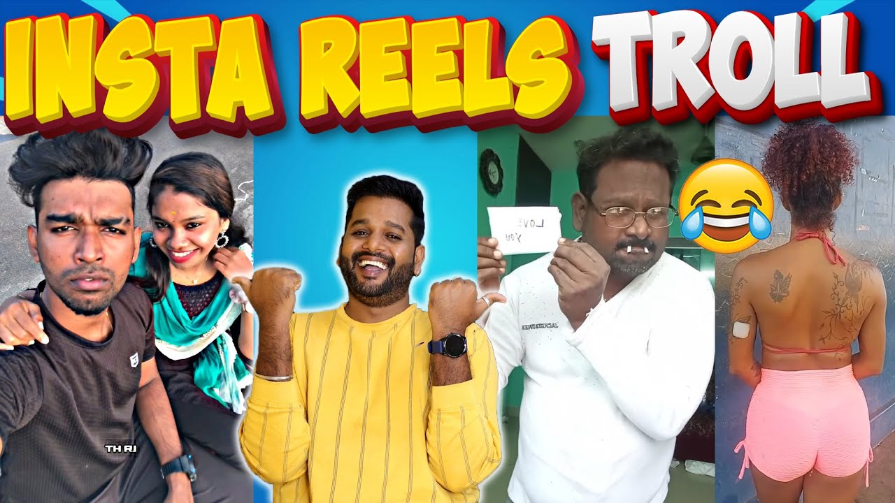 எல்லை மீறி போறீங்கடா🙊🙆🤣|Insta Reels Troll Part-10😁🤣| Ft.Vj Velmurugan #comedy #troll #itsmevj #viral