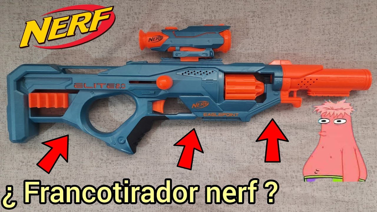 NERF EAGLE POINT   ||  MI FAVORITA  ?  ||  Unboxing y Review