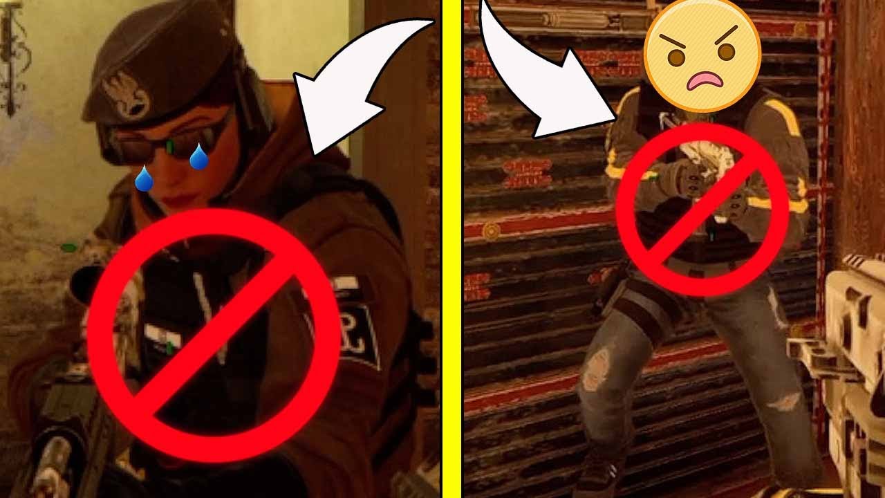 CES JOUEURS DOIVENT ÊTRE TRÉS VITE BAN DU JEU ! - RAINBOW SIX SIEGE