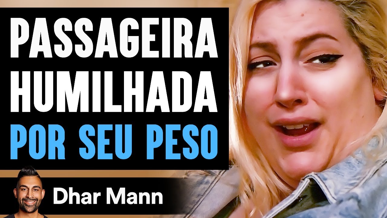 Passageira Humilhada POR SEU PESO | Dhar Mann Studios