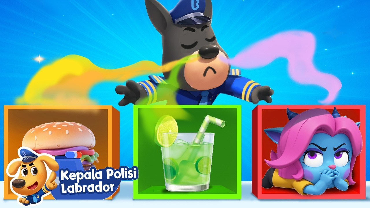 Eps.15 Hidung Tidak Bisa Mencium Bau? 🤧| Seri Baru: Kota Air!🌊| Kartun Anak | Kepala Polisi Labrador