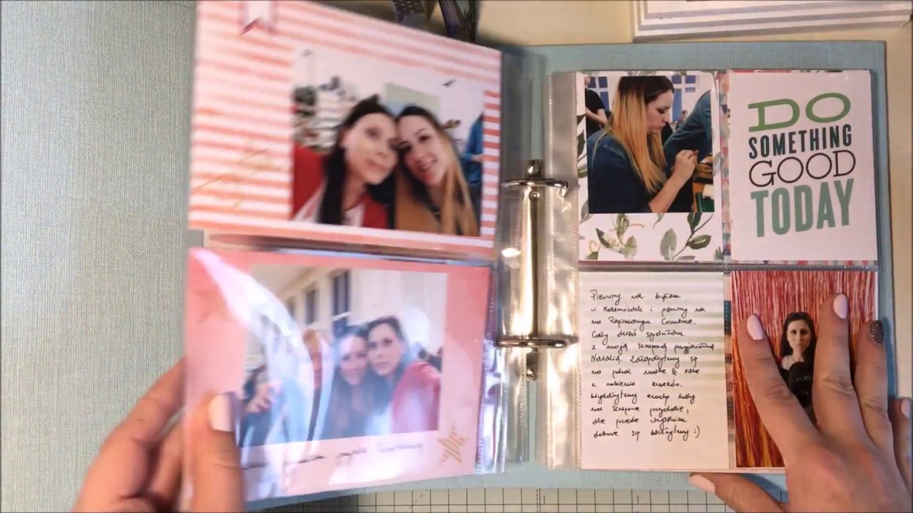 Pocket scrapbooking - mój album ze zdjęciami ze zlotów | Co ja narobiłam!